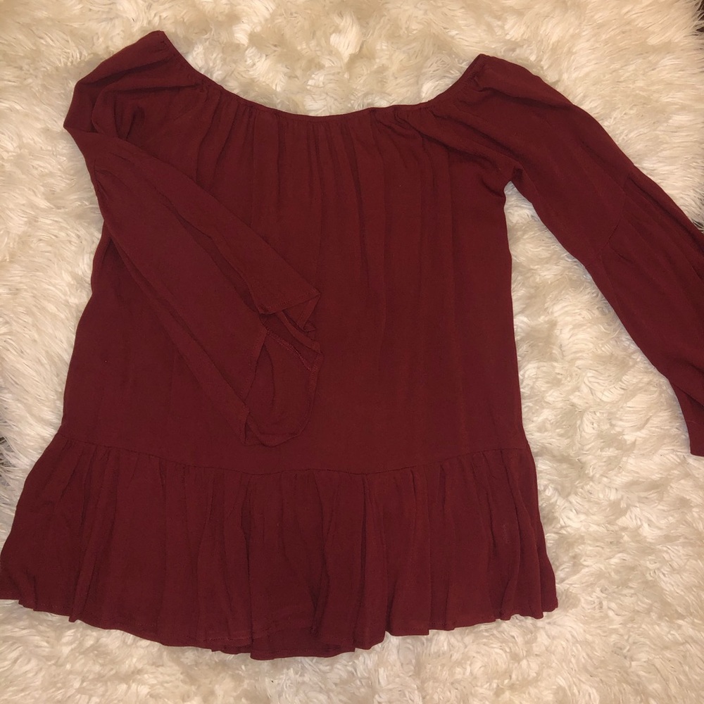 Off the shoulder top